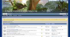 Desktop Screenshot of dragonlanceforums.com